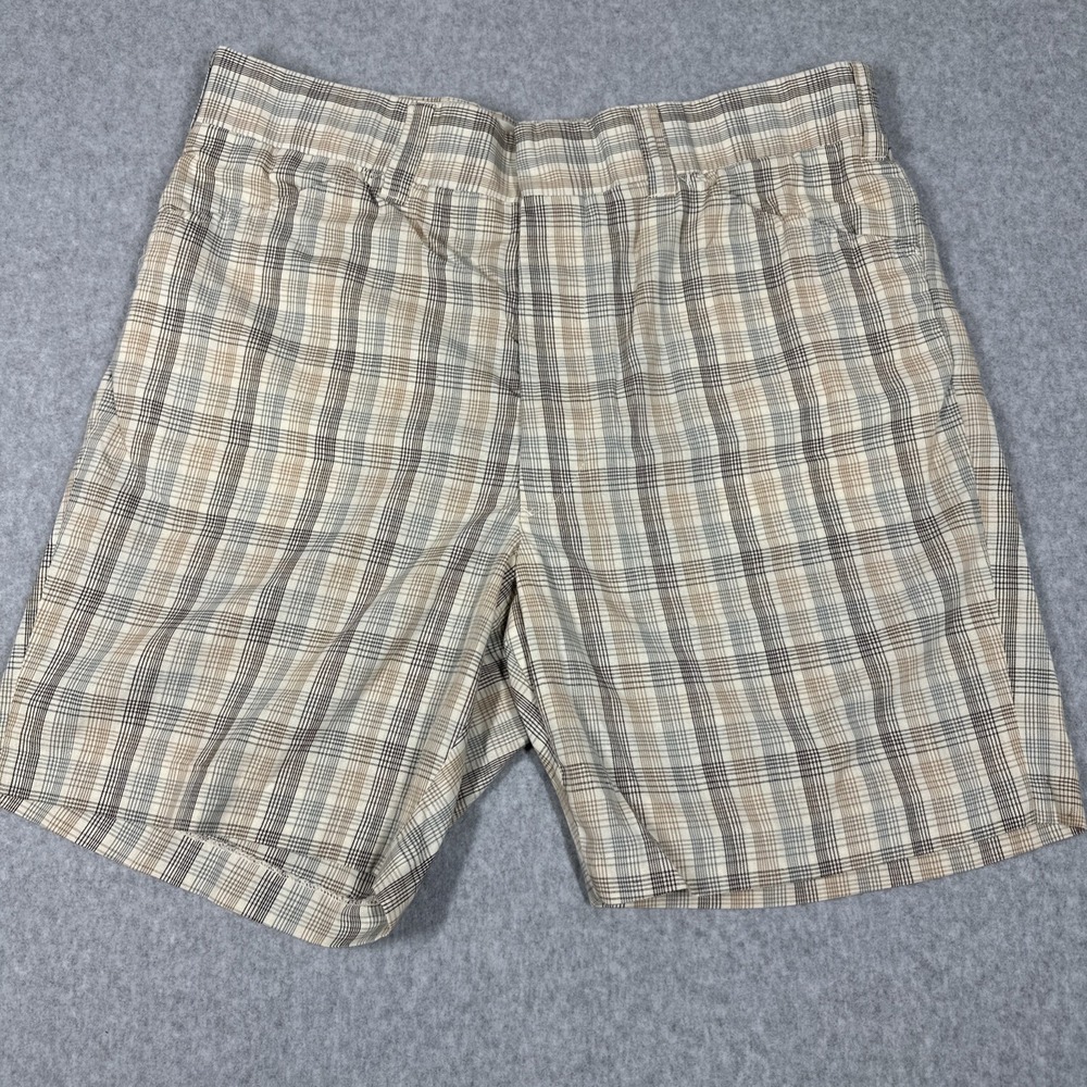 Vintage Sears Men's Perma-Prest Plaid Shorts 60s‎ 70s Size 36